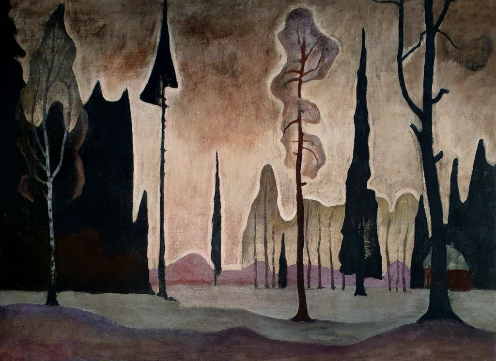 Борис Алексеевич Смирнов-Русецкий (1905 - 1993) Пасмурный день. 1936