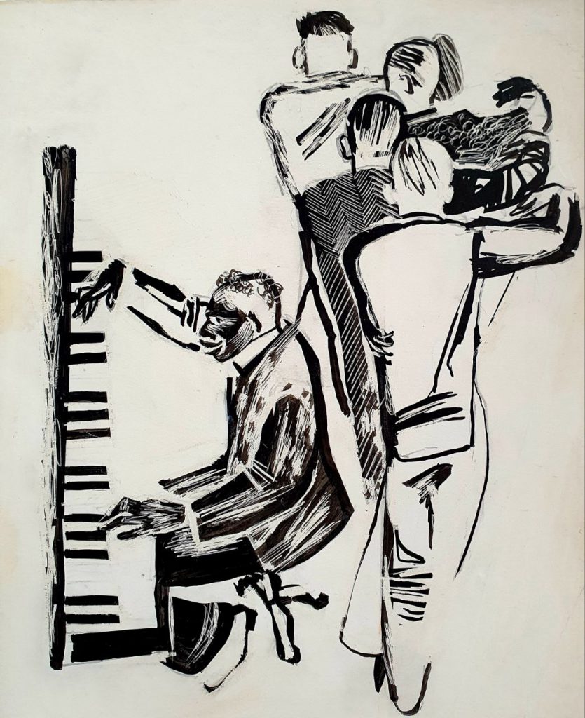 Арсений Леонидович Шульц (1910 - 1976) Школа танцев. 1931-1932