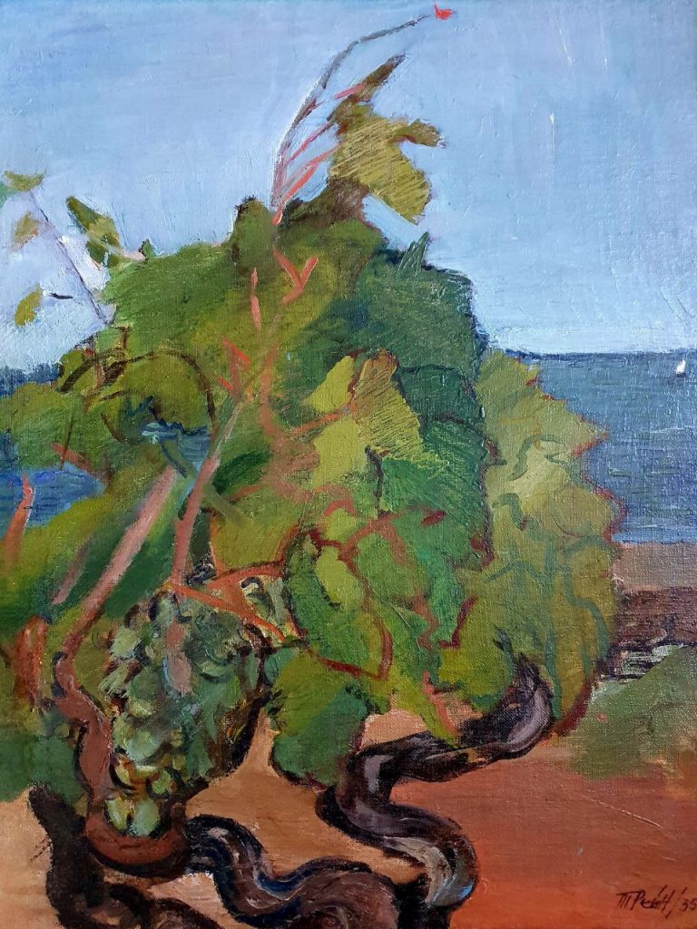Тамара Мироновна Рейн (1915 - 2000) Виноградная лоза. 1934