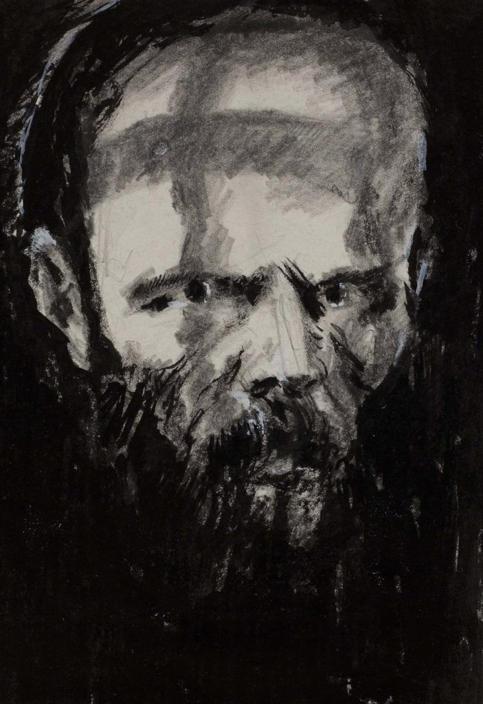 Арсений Леонидович Шульц (1910 - 1976)Фёдор Достоевский. 1960-е