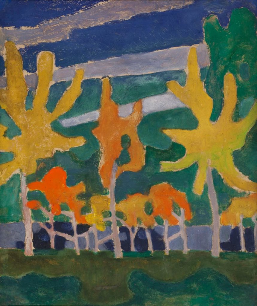 Смирнов-Русецкий Борис Алексеевич (1905 - 1993) Осень. 1926