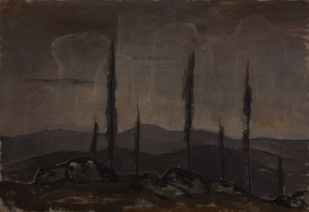 Смирнов-Русецкий Борис Алексеевич (1905 - 1993) Север. Сумерки. 1935