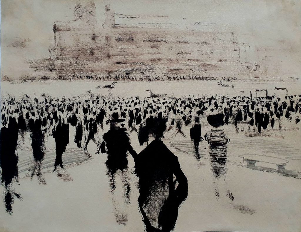 Михайлов В.В. (?) Скачки. 1920-е