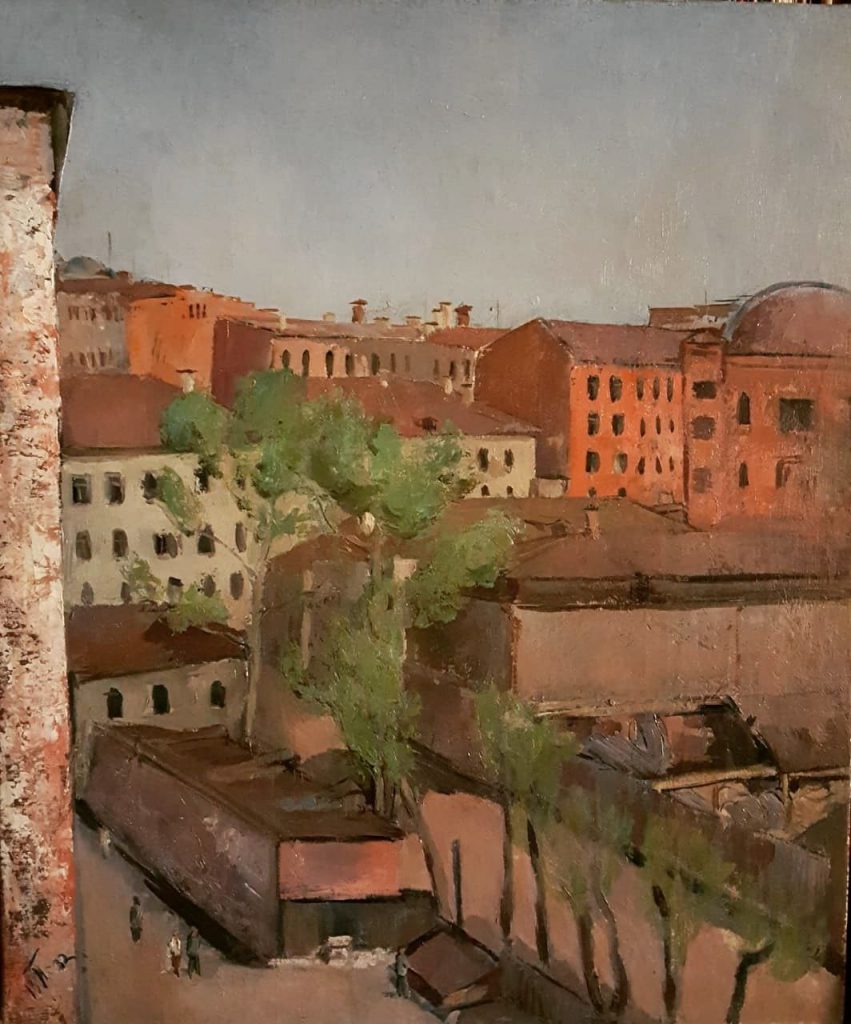 Василий Васильевич Почиталов (1902 - 1973) Весенний день. 1932