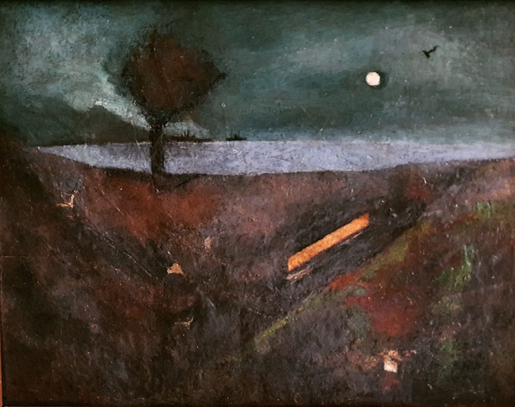 Александр Аркадьевич Лабас (1900 - 1983) Лунная ночь. Из серии "Сочи". 1924