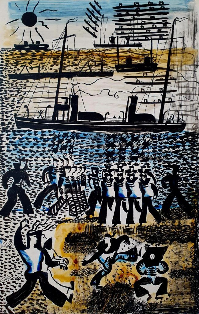 Виктор Анемподистович Смирнов (1904 - 1977) Флот. 1930