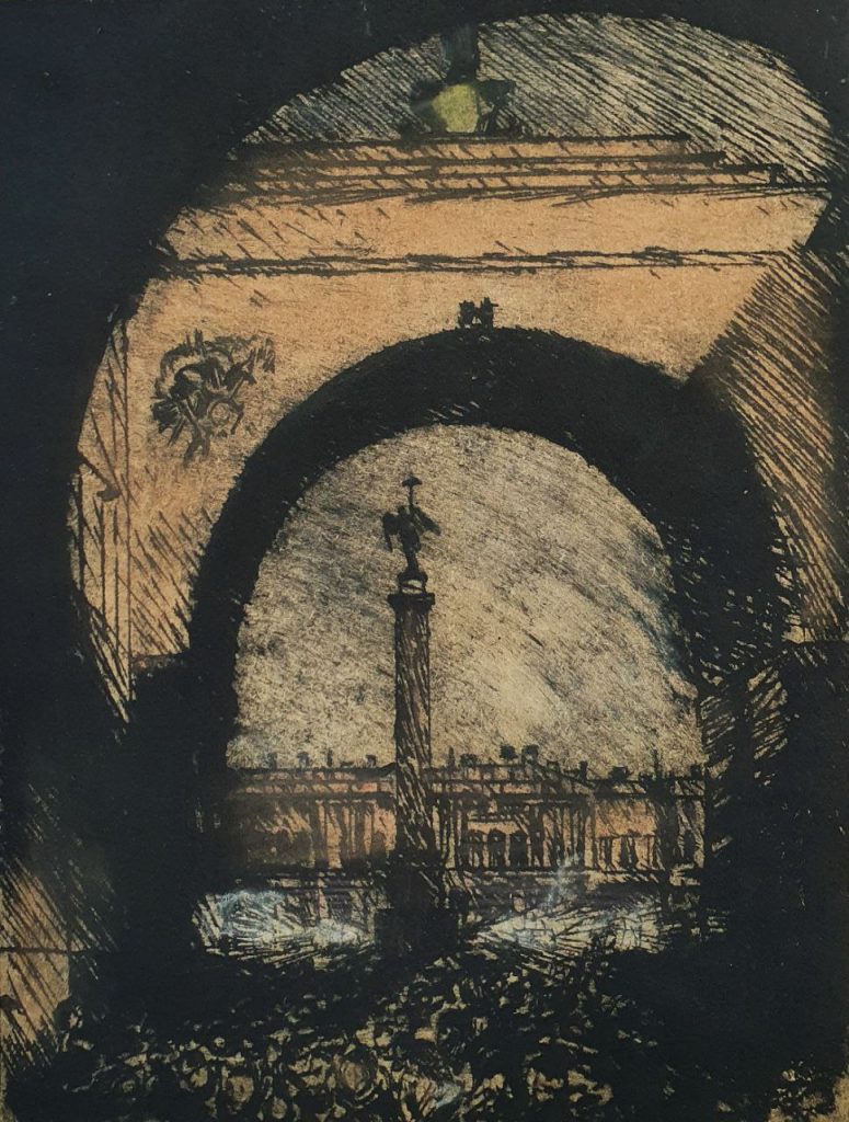 Константин Васильевич Кузнецов (1886 - 1943) Взятие Зимнего. 1934