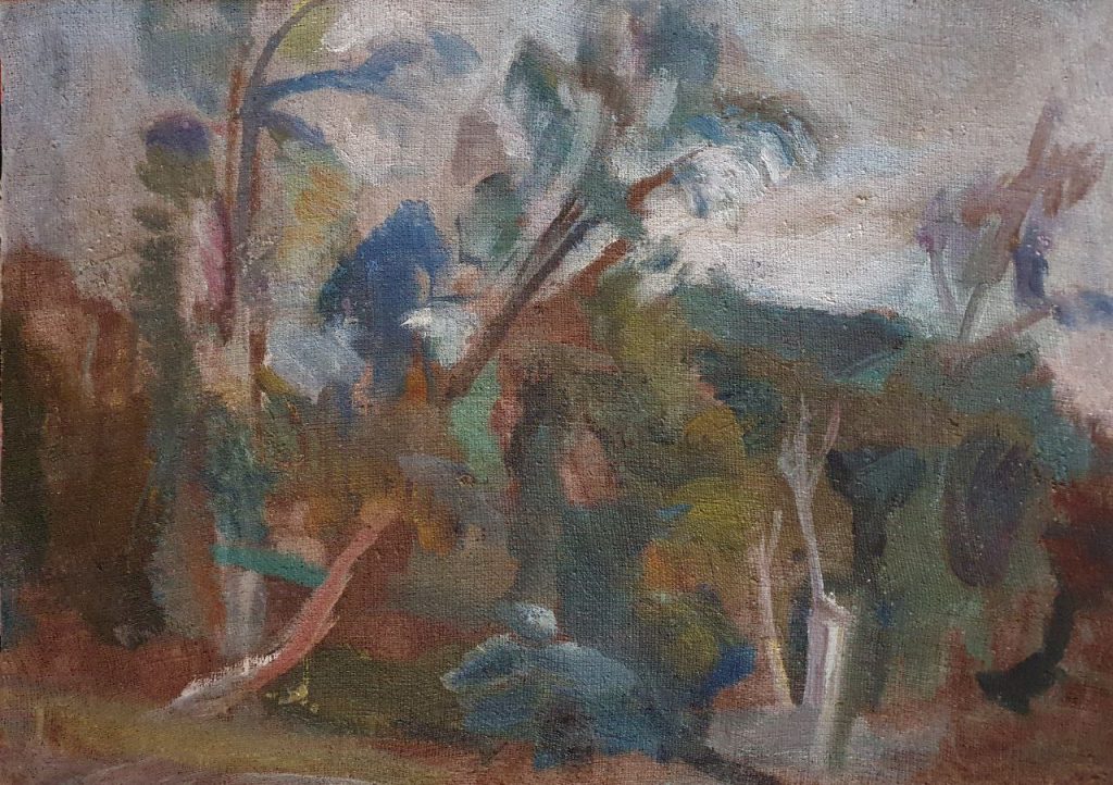 Василий Андреевич Коротеев (1906 - 1969) Пейзаж. 1950-е - 1960-е
