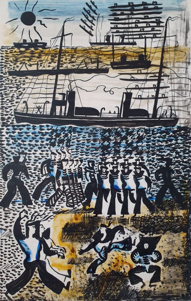 Виктор Анемподистович Смирнов (1904 - 1977) Флот. 1930
