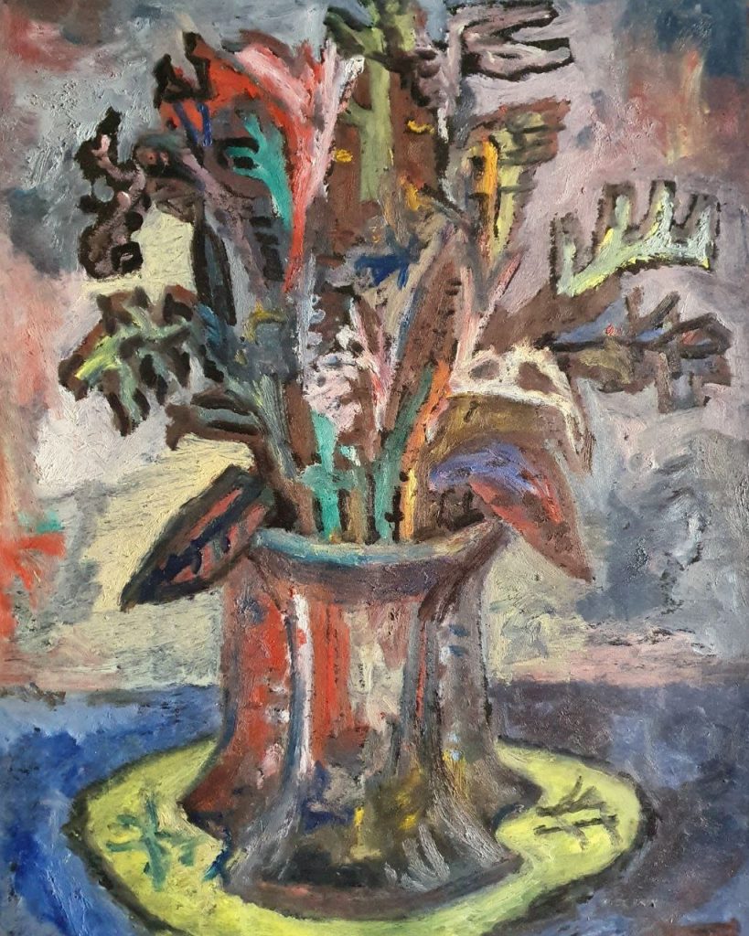 Фёдор Васильевич Семёнов-Амурский (1902 - 1980) Ваза с сухими травами. 1975