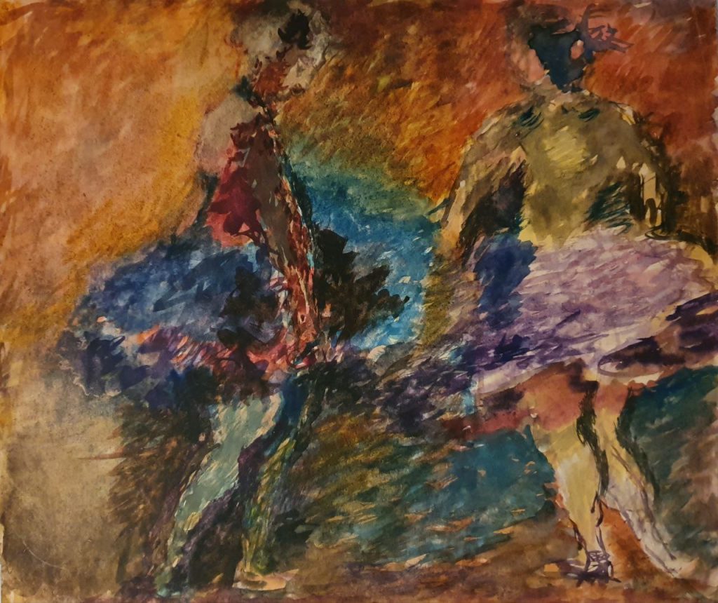 Артур Владимирович Фонвизин (1883 - 1973) Танцовщицы. 1910-е
