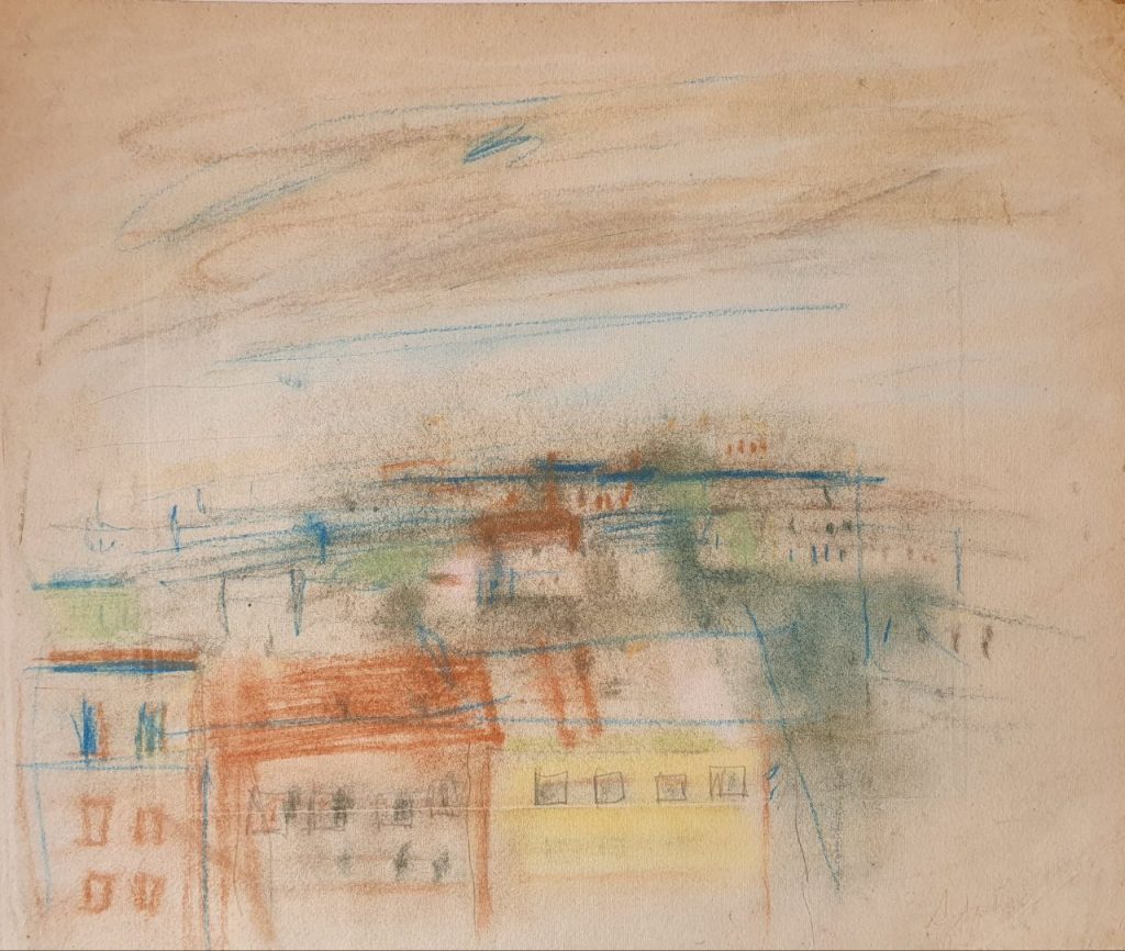 Александр Аркадьевич Лабас (1900 - 1983) Без названия. 1927