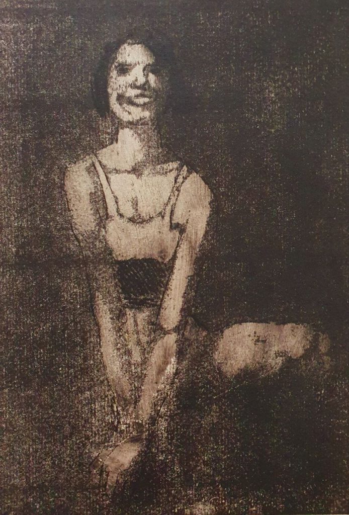 Константин Васильевич Кузнецов (1896 - 1943) Смеющаяся женщина. 1930-е