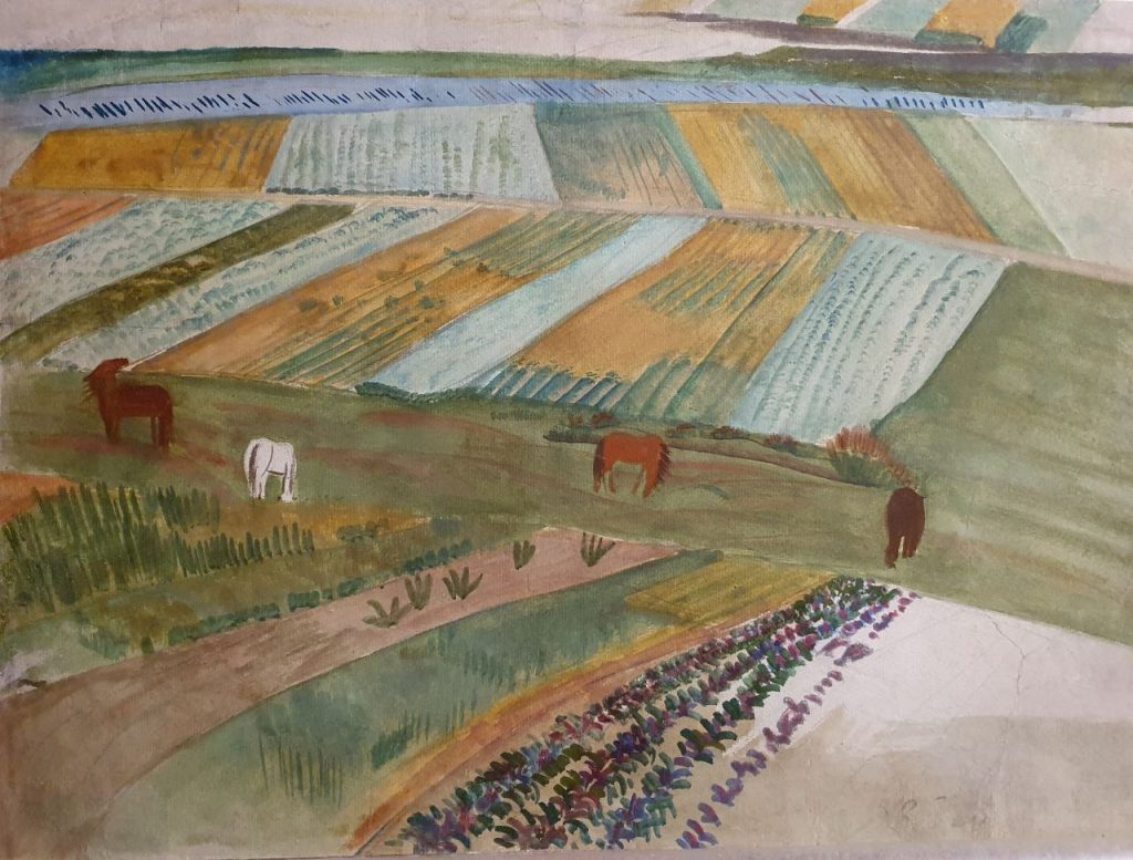 Екатерина Михайловна Белякова (1892 - 1980) Поля. Вторая половина 1910-х - начало 1920-х