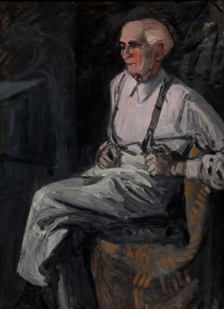 Леонид Павлович Зусман (1906 - 1984) Портрет отца. 1964