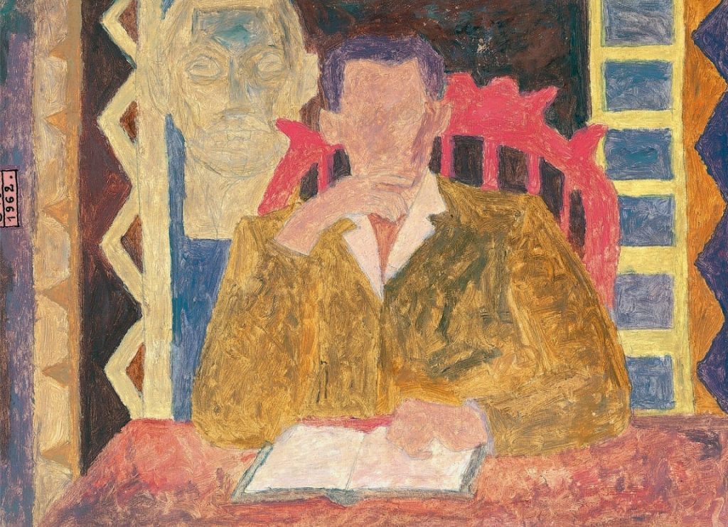 Фёдор Васильевич Семёнов-Амурский (1902 - 1980) За столом. 1962