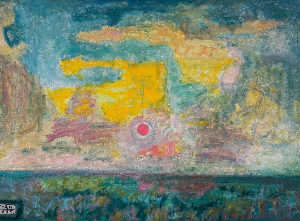 Фёдор Васильевич Семёнов-Амурский (1902 - 1980) Пейзаж №3. 1975