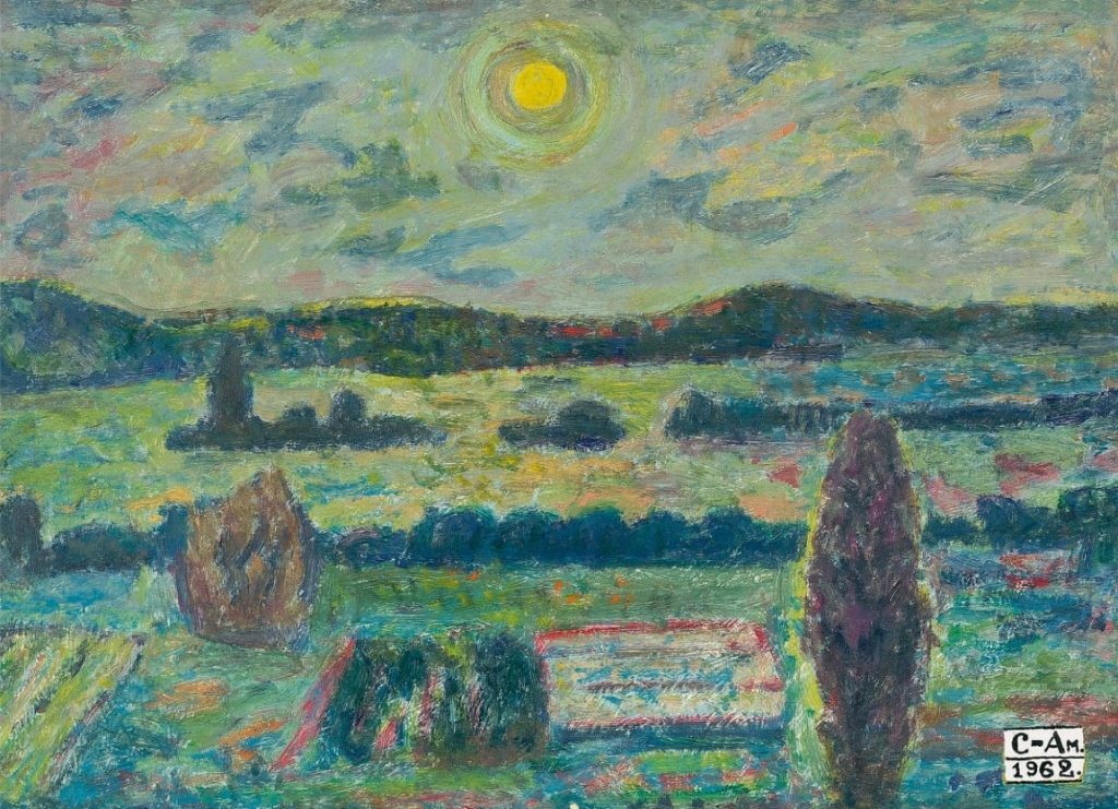 Фёдор Васильевич Семёнов-Амурский (1902 - 1980) Утреннее солнце. 1962