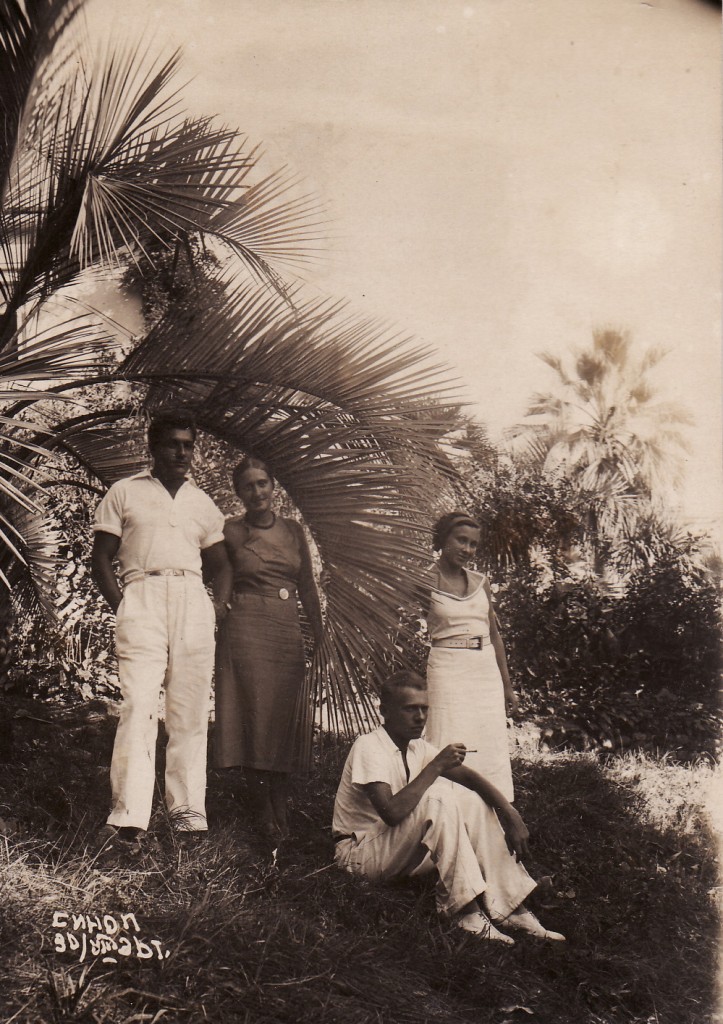 А.Л. Шульц (сидит), Синоп